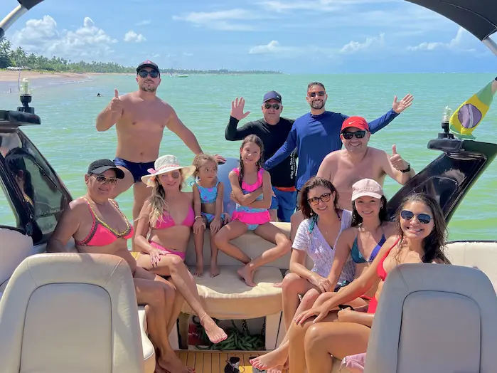 ALUGUEL DE LANCHAS EM PORTO DE GALINHAS - ALFA 30 PÉS - ARTHUR TURISMO (4)